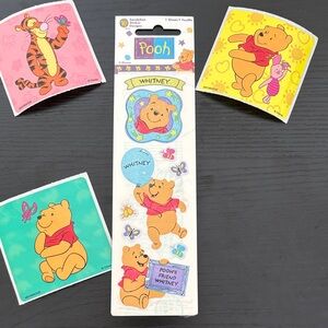 Disney Pooh and Friends Sticker Collection - set of 4